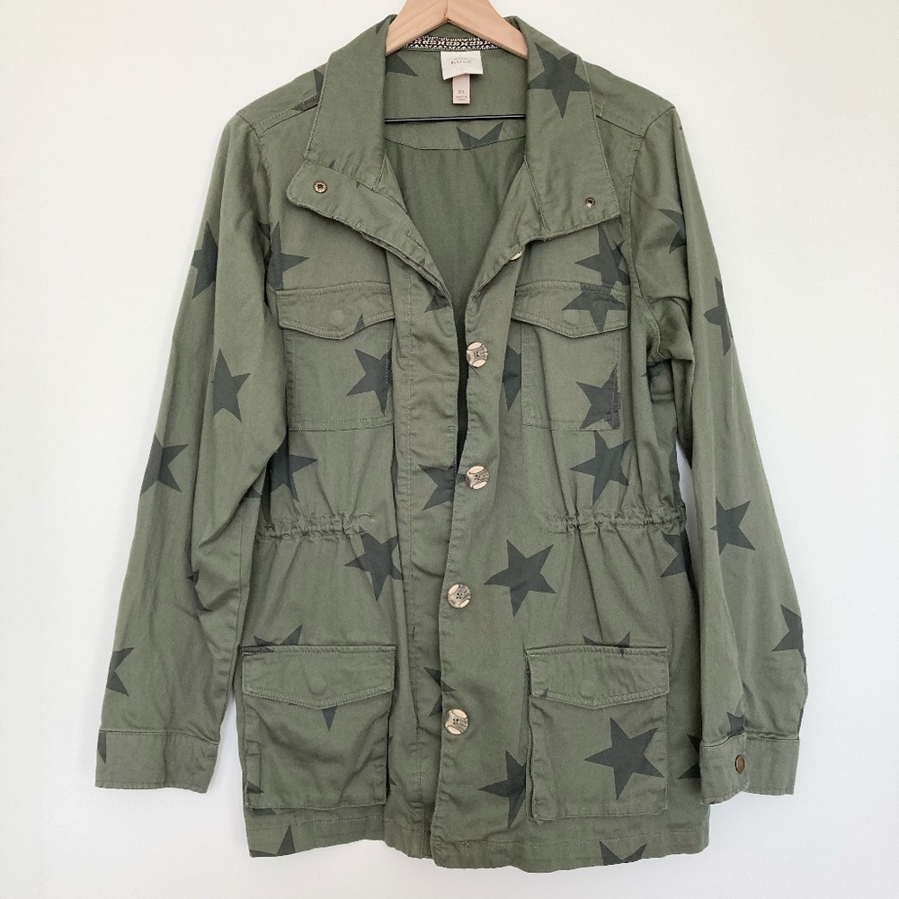 Knox Rose Utility Jacket with Stars